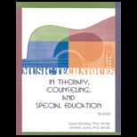 Music Techniques in Therapy, Counseling, and Special Education