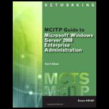 MCITP Guide to Microsoft Windows Server 2008, Enterprise Administration   With CD and 2 DVDs