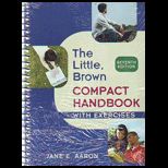 Little, Brown Compact Handbook With Exercises (Custom)
