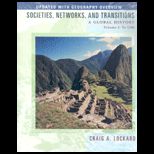 Lockard Global History Volume One Updated With Geography Skills Workbookfirst Edition