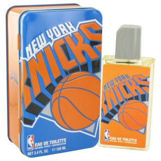 Nba Knicks for Men by Air Val International EDT Spray (Metal Case) 3.4 oz