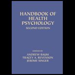 Handbook of Health Psychology