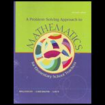 Problem Solving Approach to Mathematics for Elementary School Teachers   With CD and Access