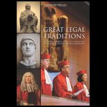 Great Legal Traditions  Civil Law, Common Law, and Chinese Law in Historical and Operational Perspective