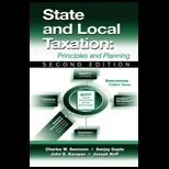 State and Local Taxation  Principles and Planning