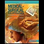 Medical Surgical Nursing Volume 1 and 2   With Access