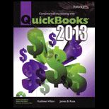 Computerized Accounting Quickbks. 2013 Text