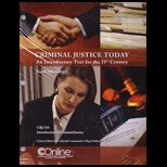 Criminal Justice Today CUSTOM<