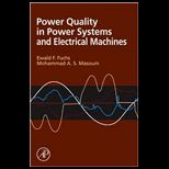 Power Quality in Electrical Machines and Power Systems