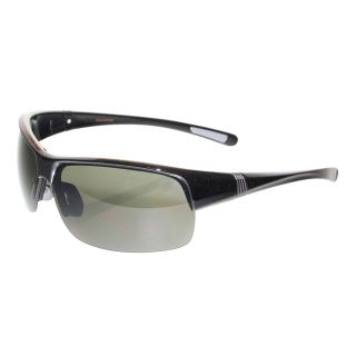 Dockers Plastic Sport Sunglasses, Black, Mens