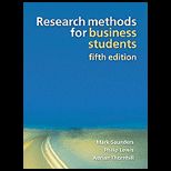 Research Methods for Business Stud. CUSTOM PKG. <