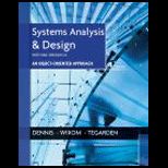 Systems Analysis and Design with UML