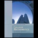 College Mathematics Business Economics  (Custom)