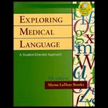 Exploring Medical Language  A Student Directed Approach   With CD and Cards