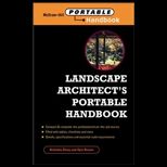 Landscape Architects Portable Handbook