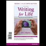 Writing for Life Sentences and Paragraphs, Books (Looseleaf)