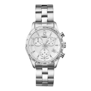 Timex Ameritus Womens Stainless Steel Chronograph Watch