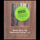 Math 101/ 102  Math Concepts (Custom Package)