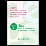 AEPA Test for Birth to Three Years and Three to Six Years Volume 2