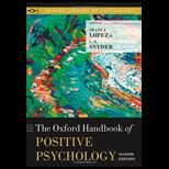 Oxford Handbook of Positive Psychology