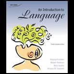 Introduction to Language (Canadian Edition)