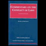 Commentary on the Conflict of Law, 2002 Supplement