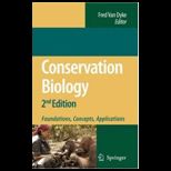 Conservation Biology (Cloth)