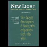 New Light From the Ancient Greek Bible
