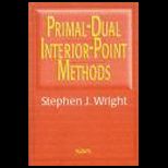 Primal Dual Interior Point Methods