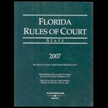 Florida Rules of Court, State 07