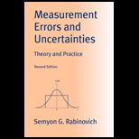 Measurement Errors and Uncertainties