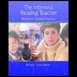 Informed Reading Teacher  Research Based Practice  Text Only