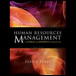 Human Resources Management for Public and Nonprofit Organizations A Strategic Approach