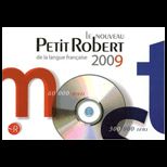 Le Nouveau Petit Robert French   CD ROM, 09