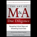 Art of M and A Due Diligence