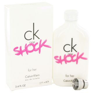 Ck One Shock for Women by Calvin Klein EDT Spray 3.4 oz
