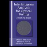 Interferogram Analysis For Optical Testing