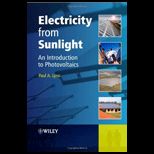 Electricity from Sunlight An Introduction to Photovoltaics