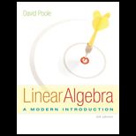 Linear Algebra Modern Introduction