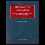 Materials on Legislation  Political Language and the Political Process