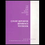 Court Reporter Reference Textbook