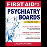 First Aid for Psychiatry BoardsGuide