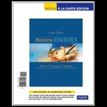 Business Statistics (Looseleaf)   Package