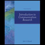 Introduction to Communication Research