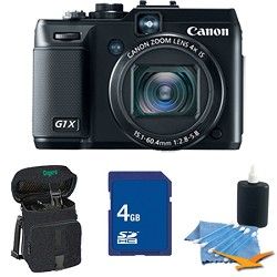 Canon Powershot G1X 14.3 MP Digital Camera 1080p Video 3.0 Vari Angle LCD 4 GB