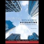 Financial and Managerial Accounting (Looseleaf)