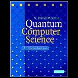 Quantum Computer Science  An Introduction