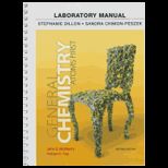 General Chemistry Atoms First  Laboratory Manual