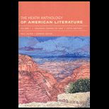 Anthology of American Literature , Volume I (Custom)