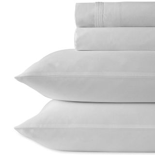 ROYAL VELVET 600tc Set of 2 Pima Cotton Pillowcases, Stone Cement